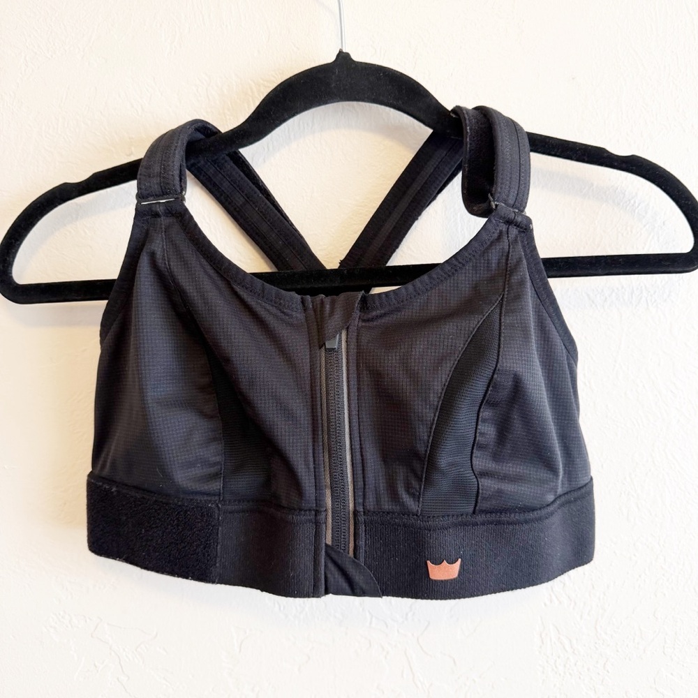 SHEFIT Black Sport Bra High Support size M